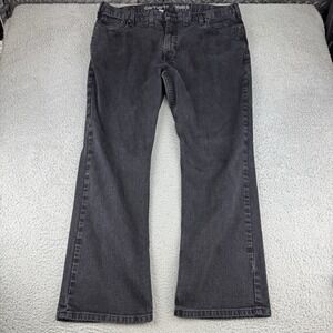 carhartt rugged flex jeans black mens size 44x32 Workwear